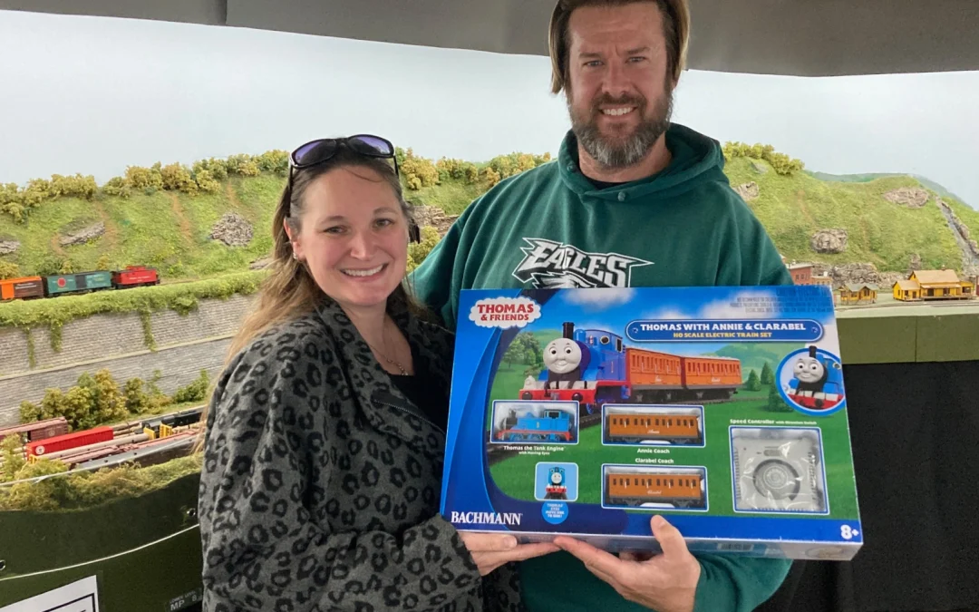 Congratulations to Our Train Set Winners!