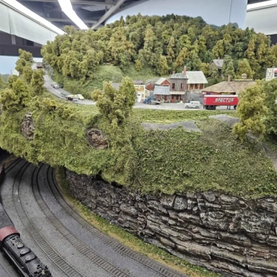 Rockledge Model Railroad Museum Gallery Photo Scenic Bend