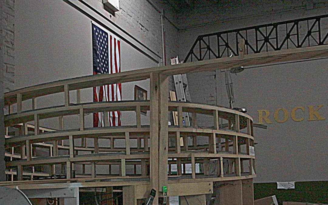 Building the Spiraling Helix Track: Engineering a Layout Marvel