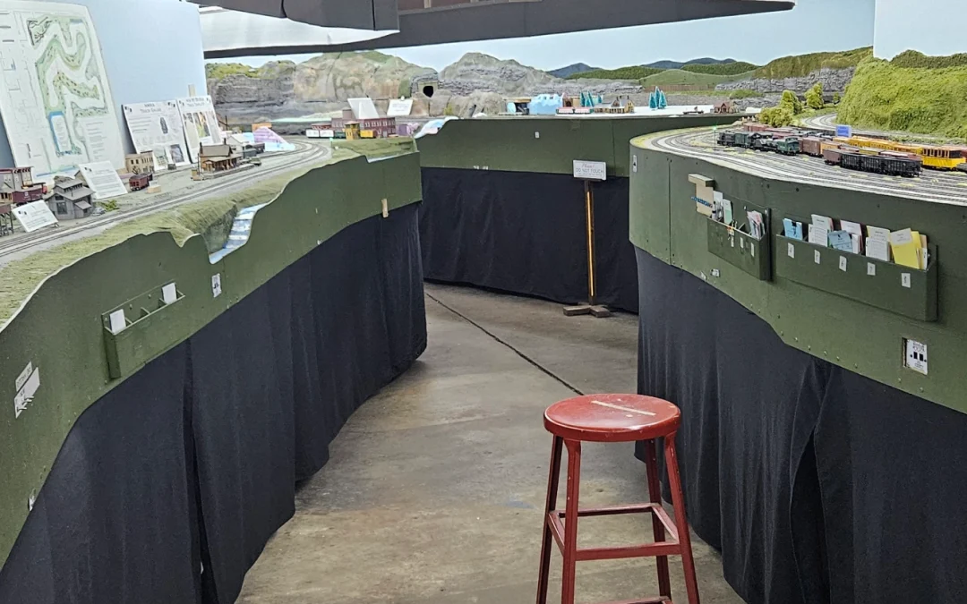 middle of museum layout Rockledge Model Railroad Museum Pennsylvania