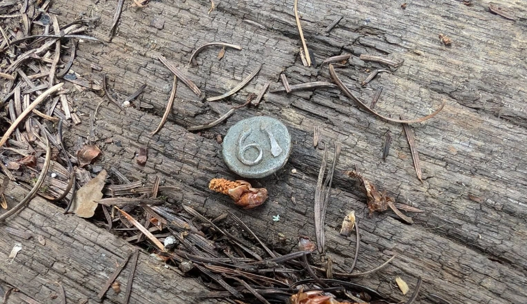 railroad spike numbered with date post featured image